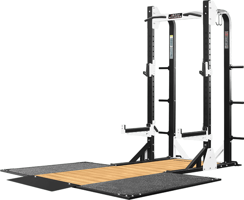 Jerai Fitness Half Rack With Platform
